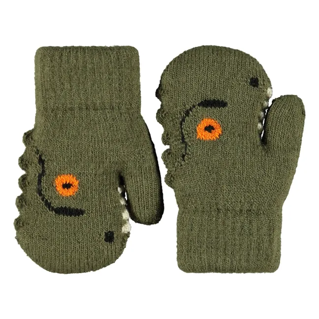 Moufles Kenau Crocodiles | Vert