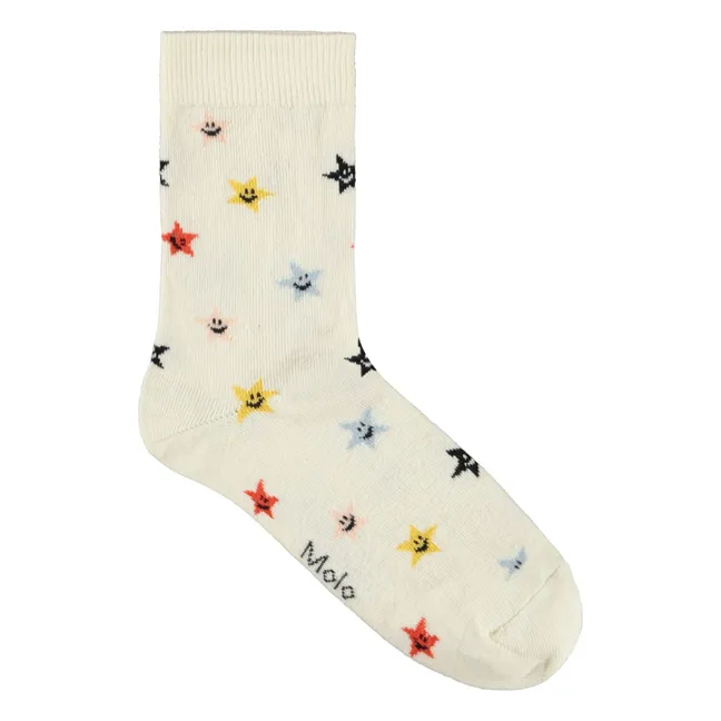Lot de 2 Paires de Chaussettes Nomi Etoiles | Noir
