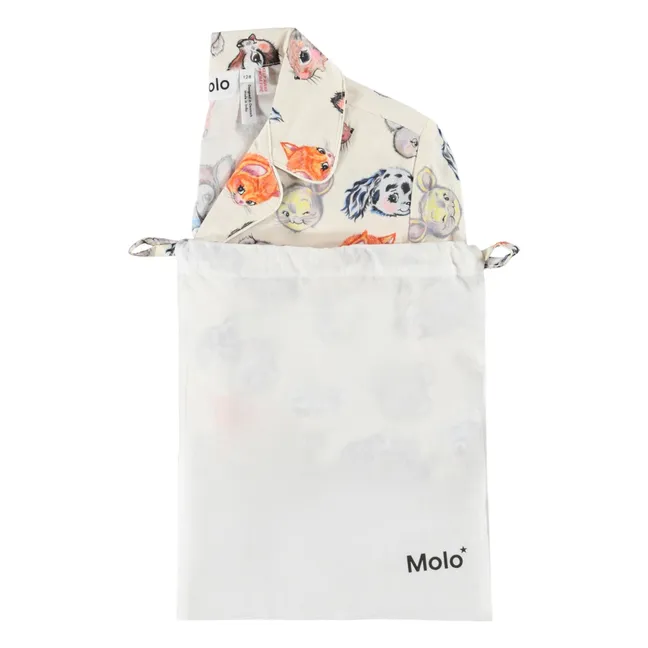 Pyjama Lex Bio-Baumwolle | Beige