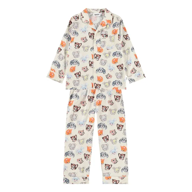 Pyjama Lex Bio-Baumwolle | Beige