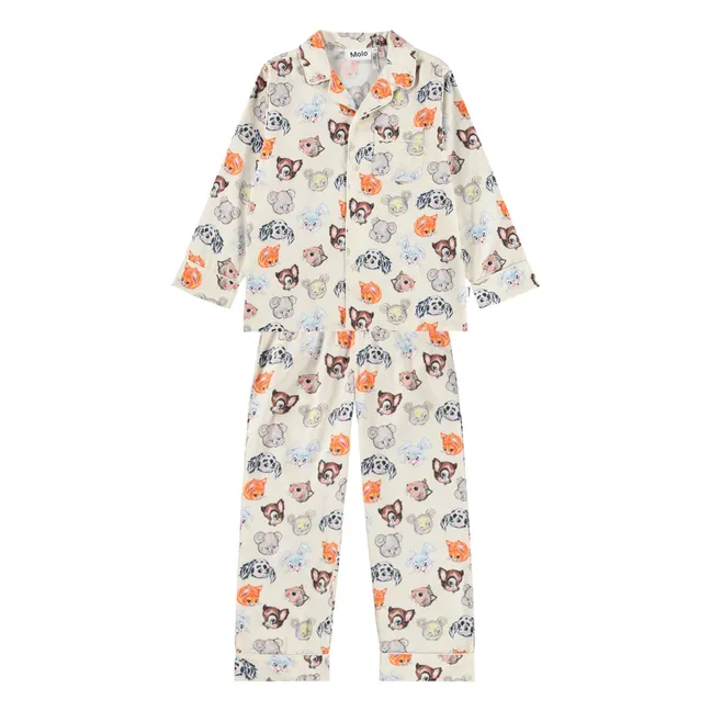 Pyjama Lex Coton Bio | Ecru