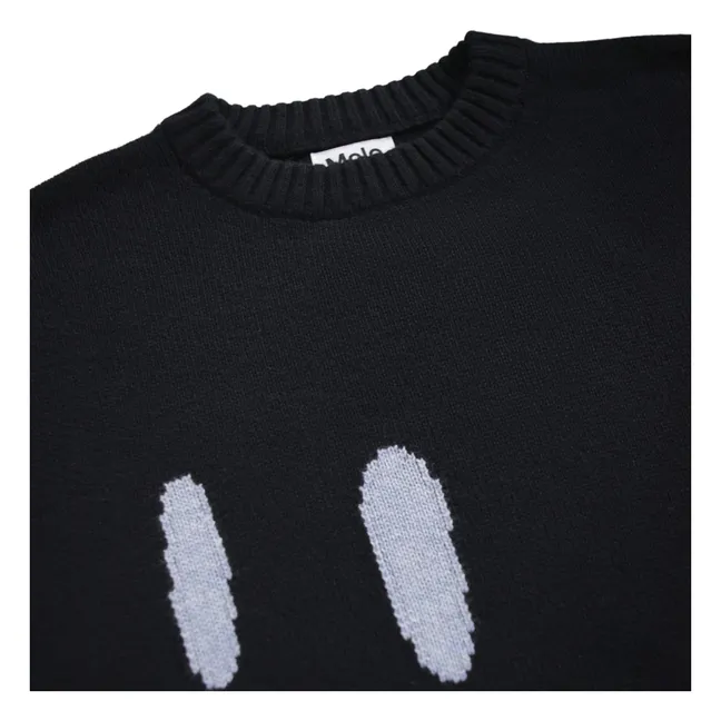 Bello Smiley sweater | Black