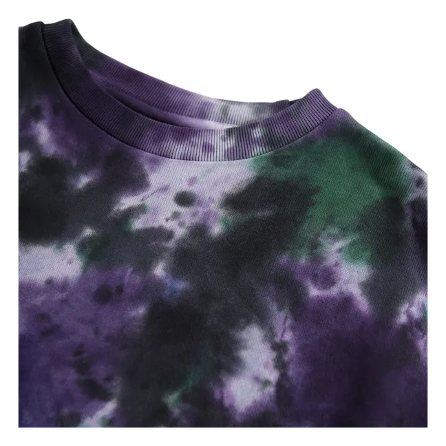 Sweat Monti Dark Sky Coton Bio | Violet