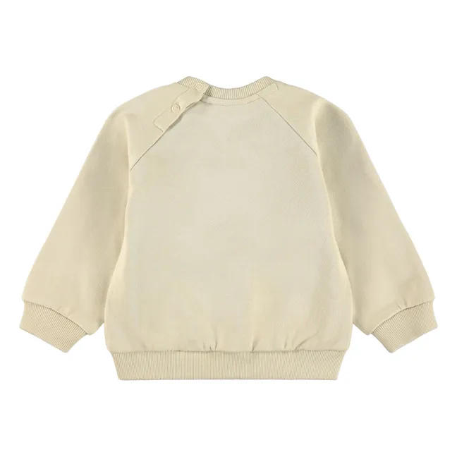 Sweat Disc Coton Bio | Beige