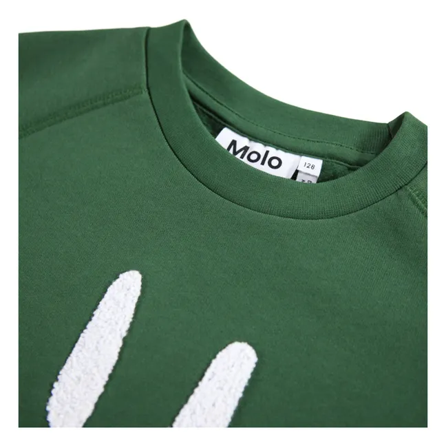 Sweat Mike Coton Bio | Vert