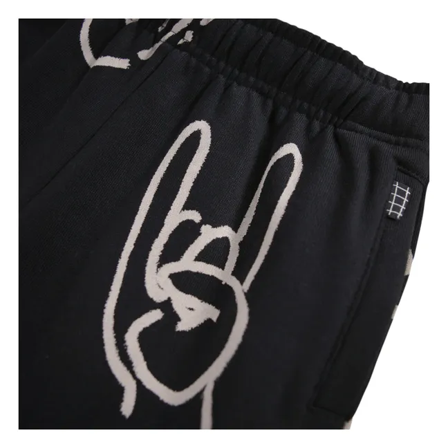 Jogger Adan Hands Coton Bio | Noir