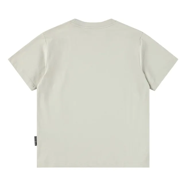 T-shirt Riley Drippy Mood Coton Bio | Gris