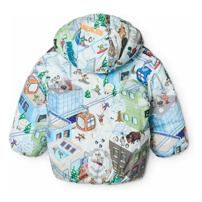 Harpo Winter Recycled Fiber Down Jacket | Blue