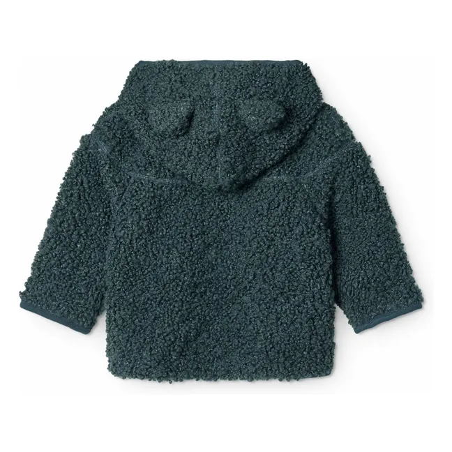 Chaqueta polar de fibra reciclada Ummi | Azul