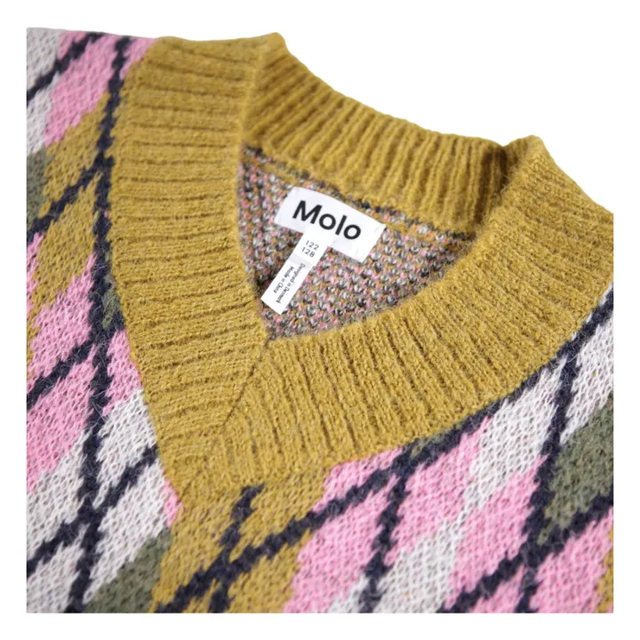 Pull Gwenda Laine | Jaune moutarde- Image produit n°3