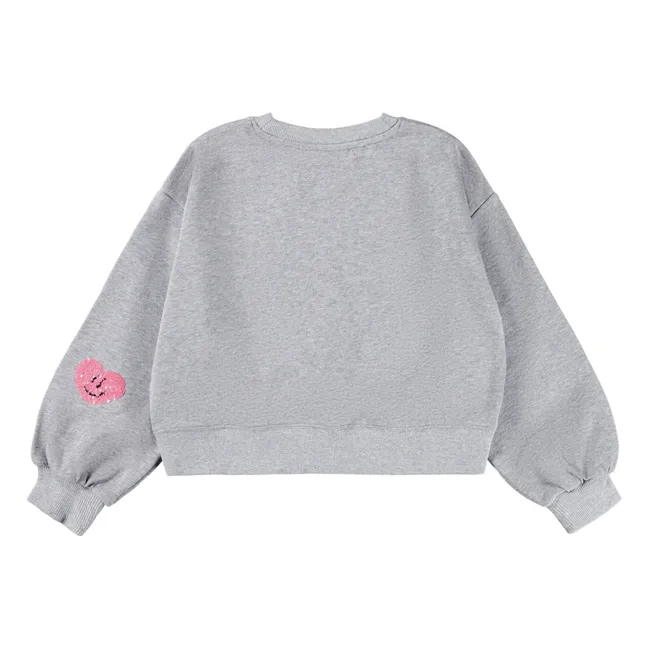 Sweat Miki Coton Bio | Gris