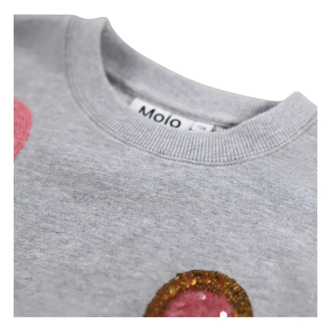 Sweat Miki Coton Bio | Gris