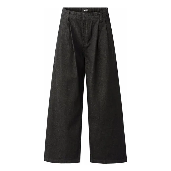 Pantalon Aeisha Coton Bio | Noir