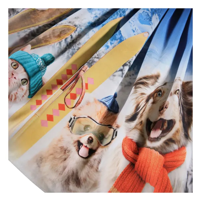 Robe Casie Warm Coton Bio | Bleu