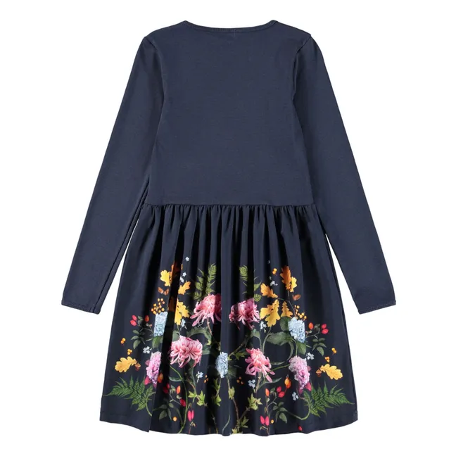 Abito Credence in cotone biologico | Blu marino