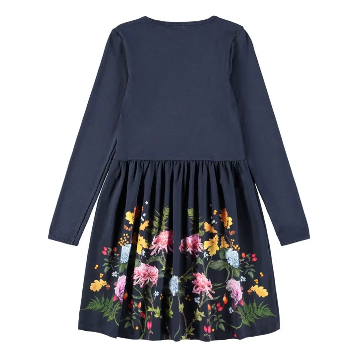 Vestido Credence de algodón orgánico | Azul Marino- Imagen del producto n°1