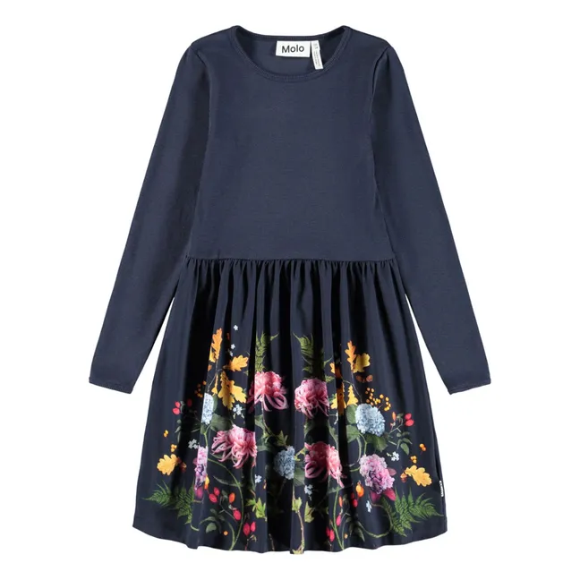 Abito Credence in cotone biologico | Blu marino