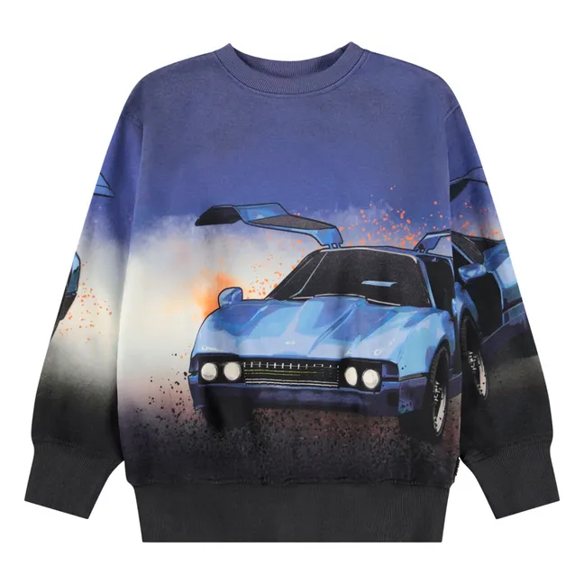 Sweat Mattis Car Coton Bio | Bleu