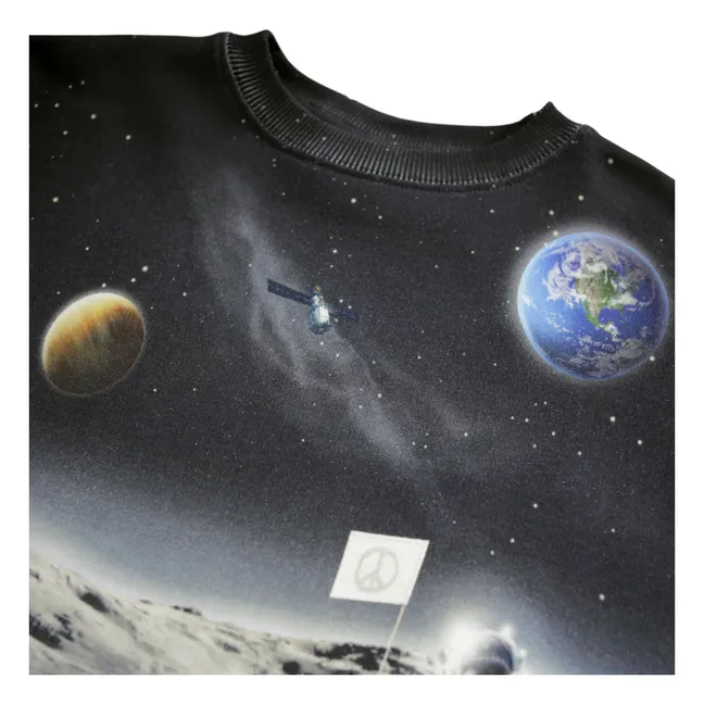 Sweat Monti Coton Bio | Noir