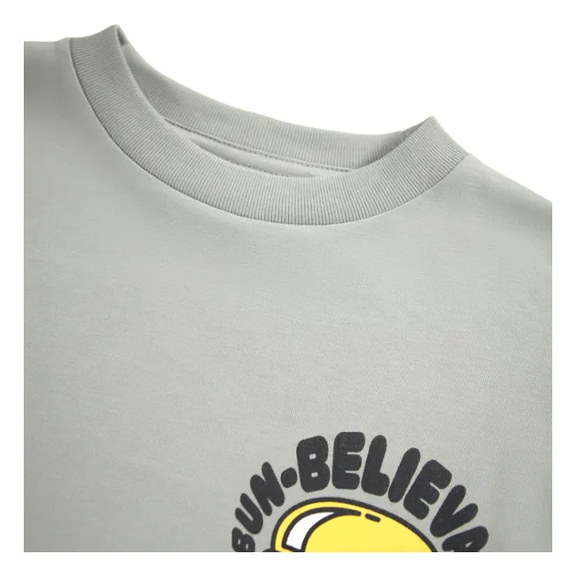 T-shirt Rube Funny Food Coton Bio | Gris