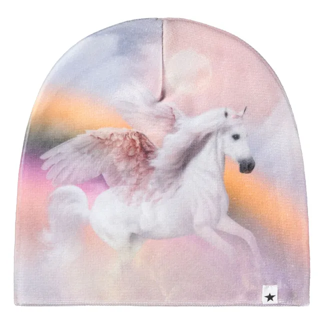 Conjunto de gorro y guantes Kaya | Rosa