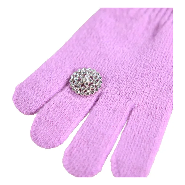Gants Krystal | Rose