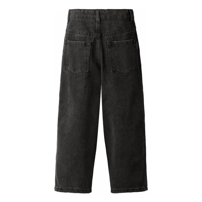 Vaqueros de algodón ecológico Aiden | Negro