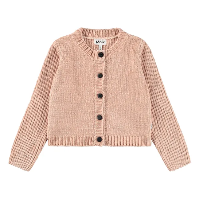 Cardigan Gilah  | Rose poudré