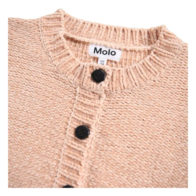 Cardigan Gilah  | Rose poudré