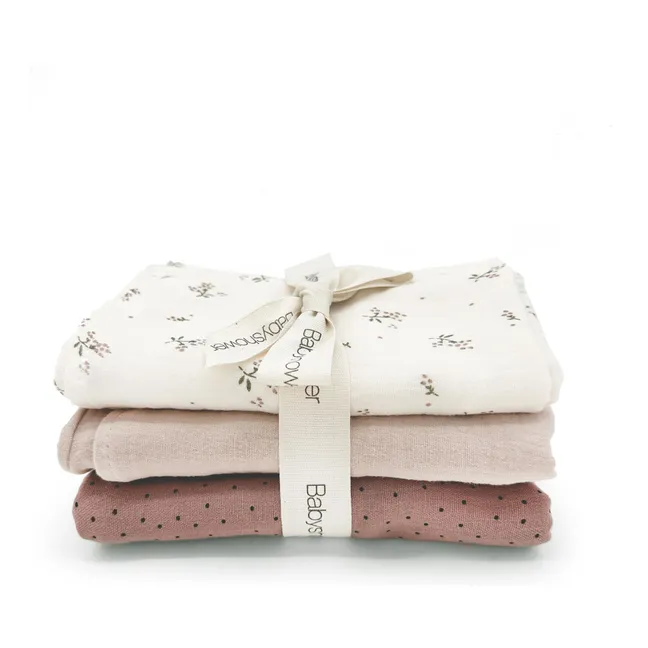 Langes Roseberry - Set de 3 | Ecru