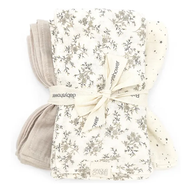 Miley Nappies - Set of 3 | Ecru