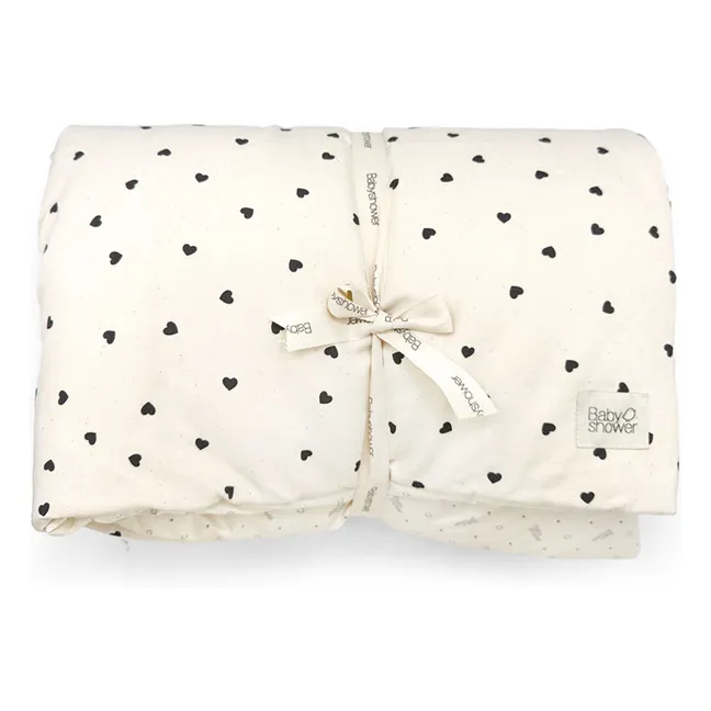 Playmat Hearts | White