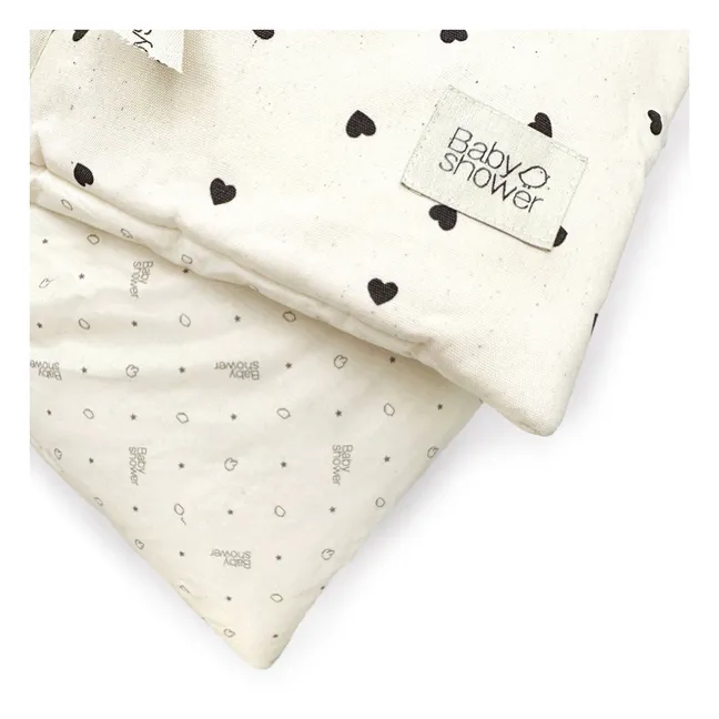 Alfombra de juego Corazones | Blanco
