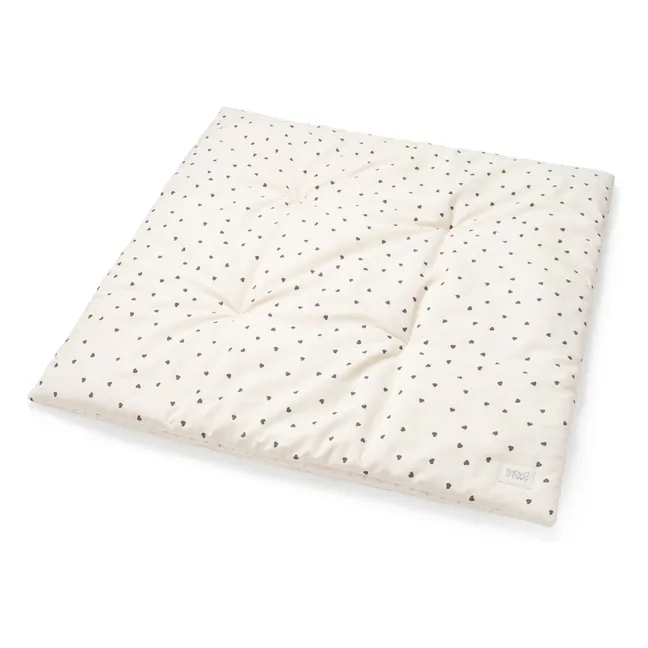 Alfombra de juego Corazones | Blanco