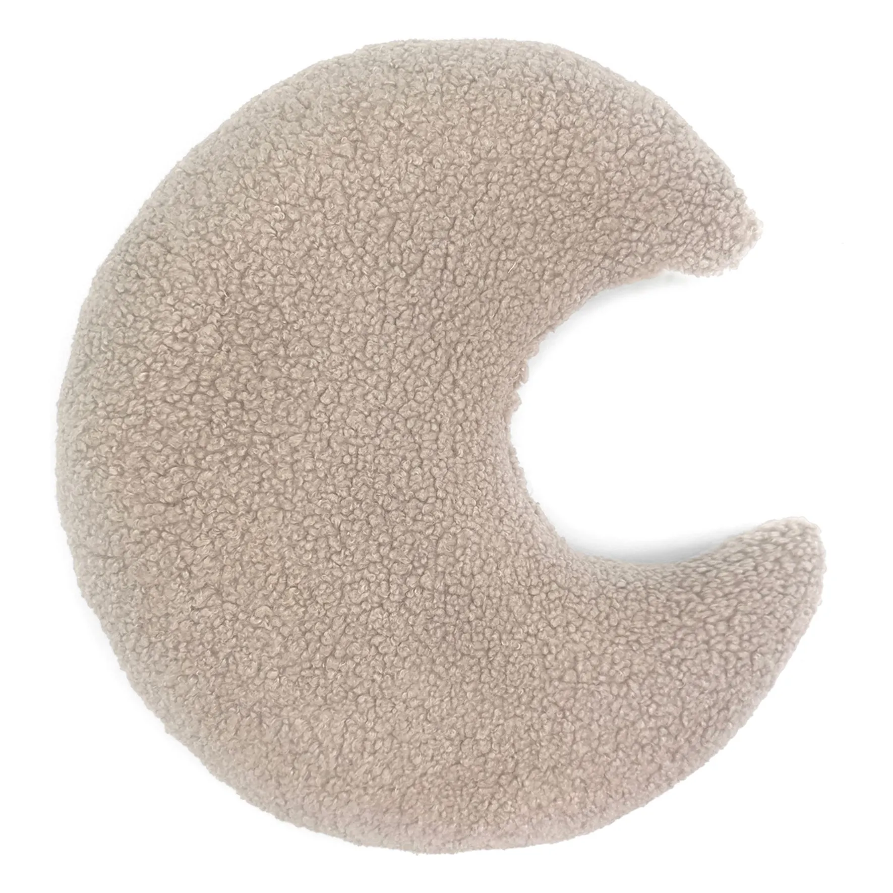 Babyshower Light Brown Moon Cushion