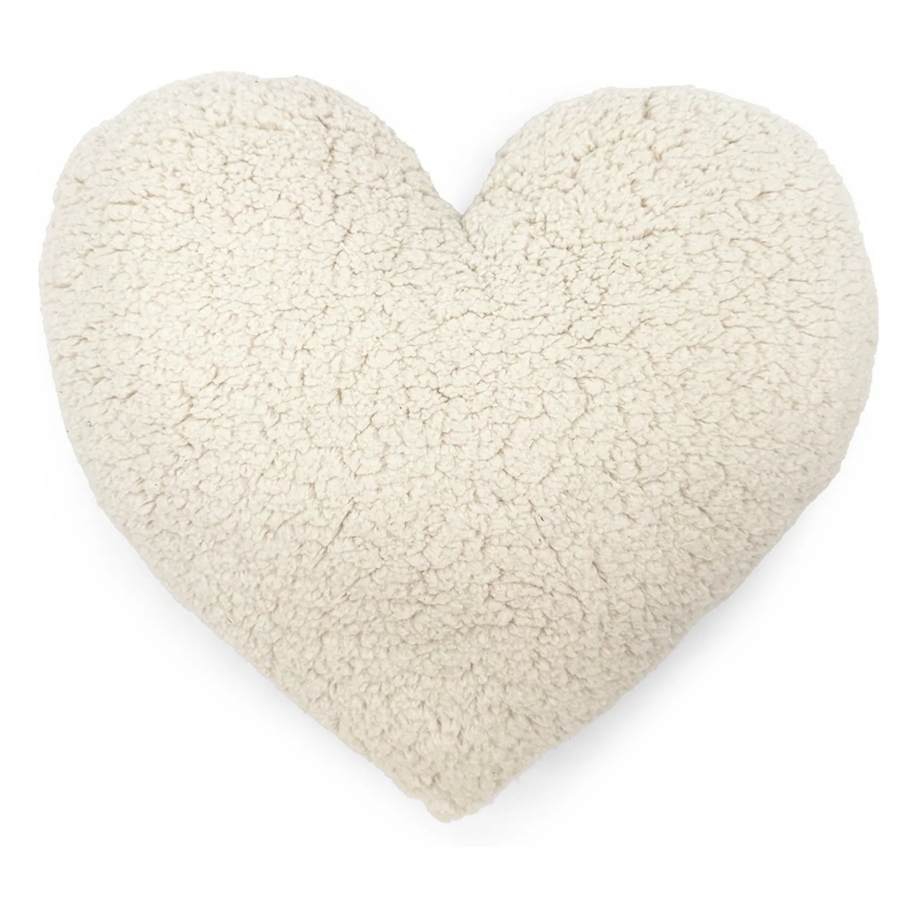 Babyshower Ecru Heart Cushion