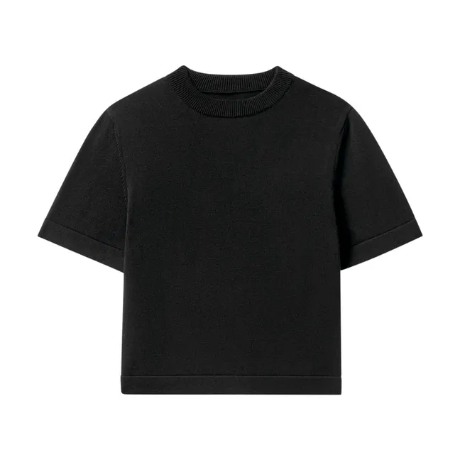 Camiseta de algodón ecológico | Negro