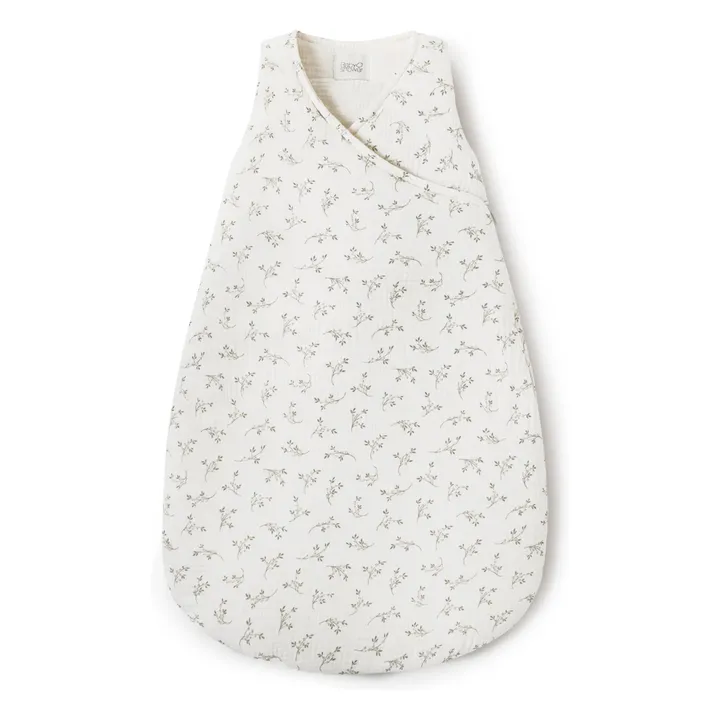 Babyshower - Babyshower - Gigoteuse en gaze de coton Olive