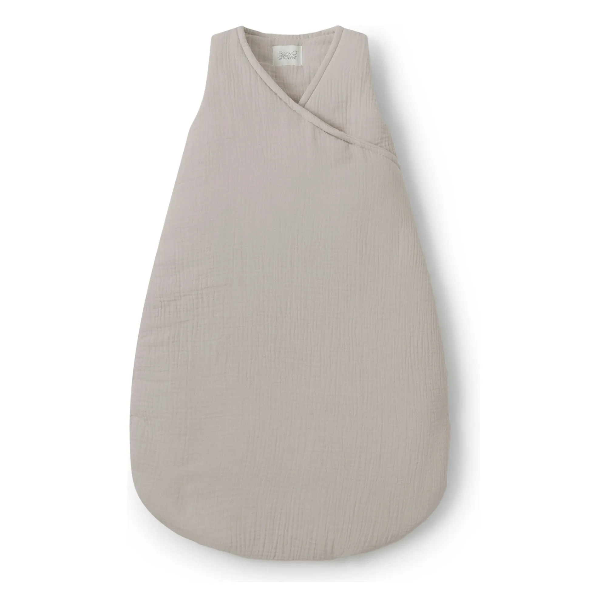 Gigoteuse en gaze de coton | Beige- Image produit n°0