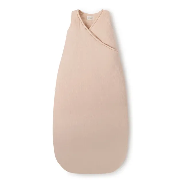Cotton gauze sleeping bag | Pale Pink