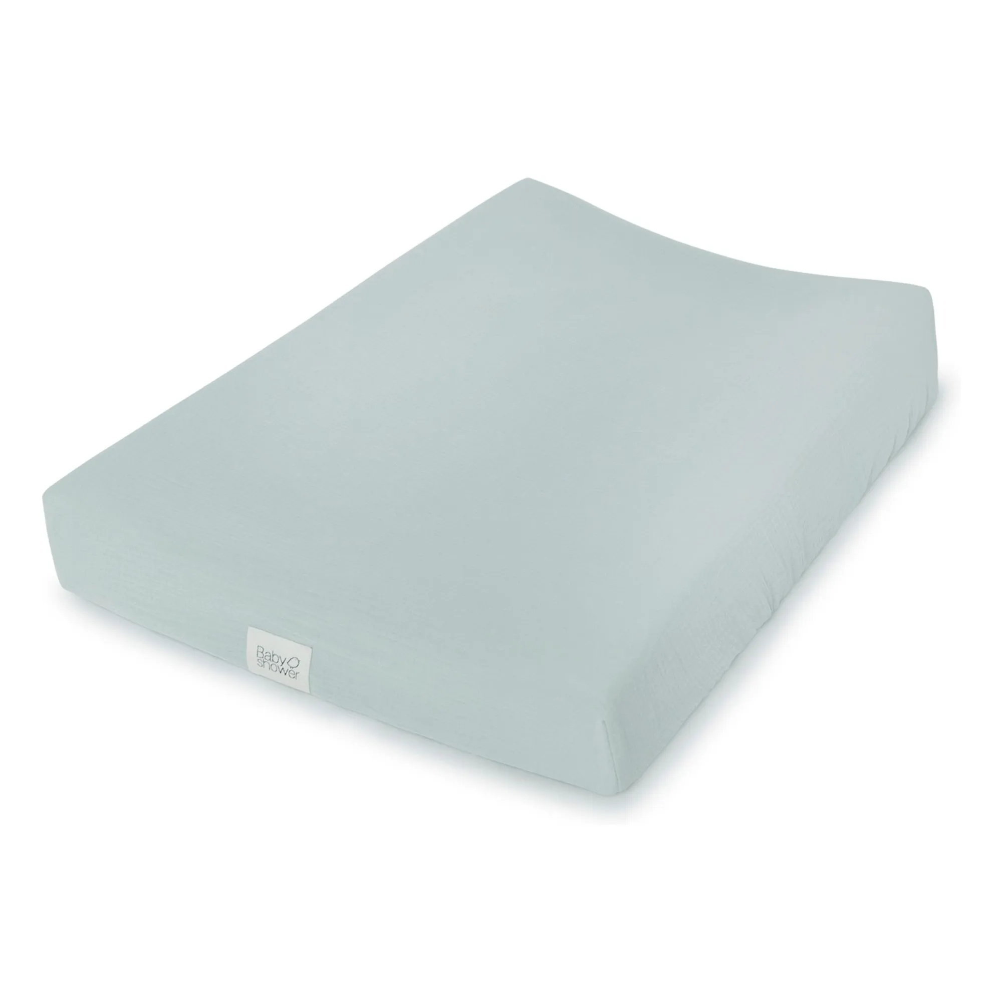 Babyshower Light Blue Changing Mat Cover