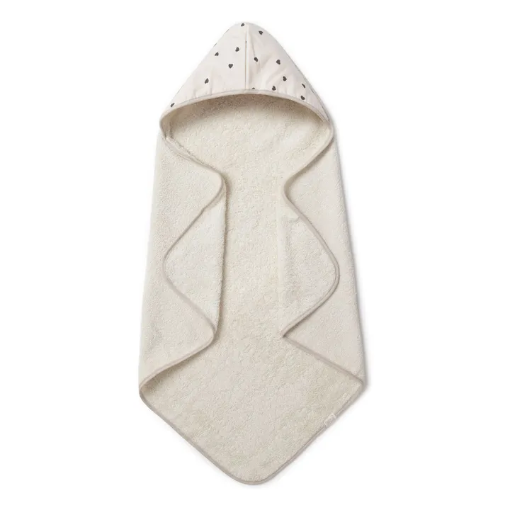 Babyshower - Babyshower - Cape de bain Cœurs