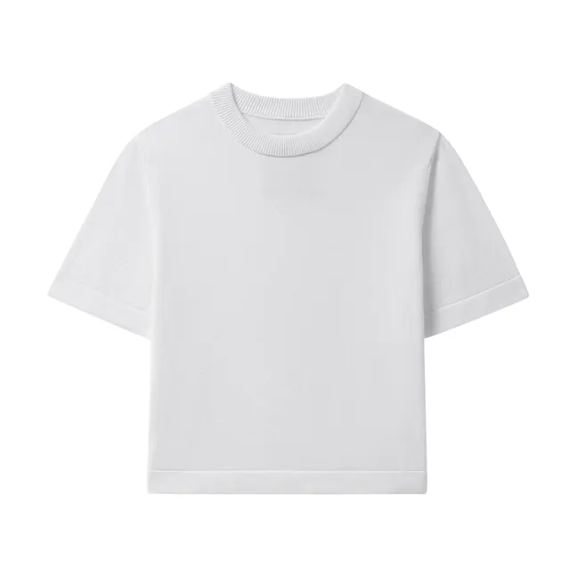 Camiseta de algodón ecológico | Blanco