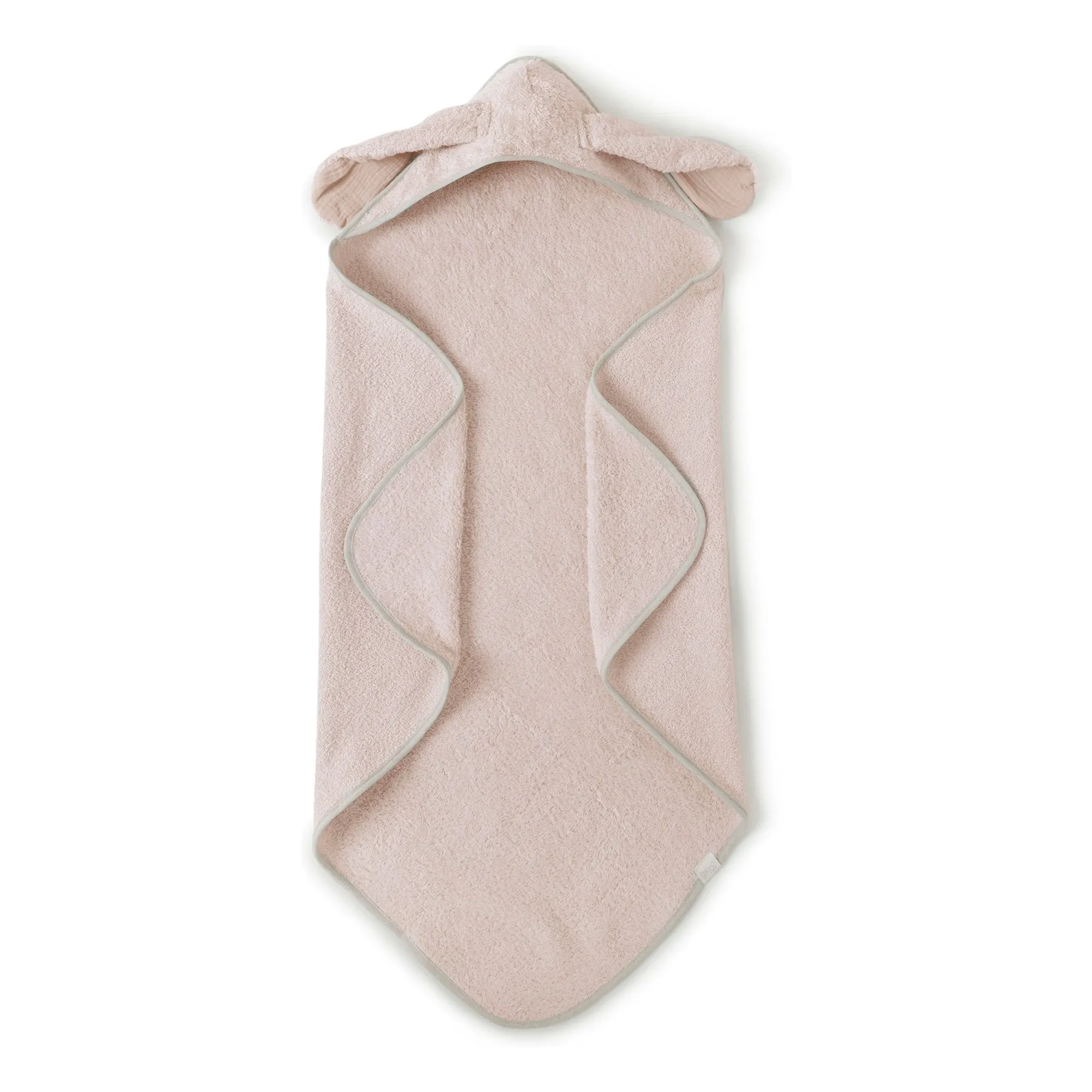 Babyshower Pale Pink Bunny Bath Cape