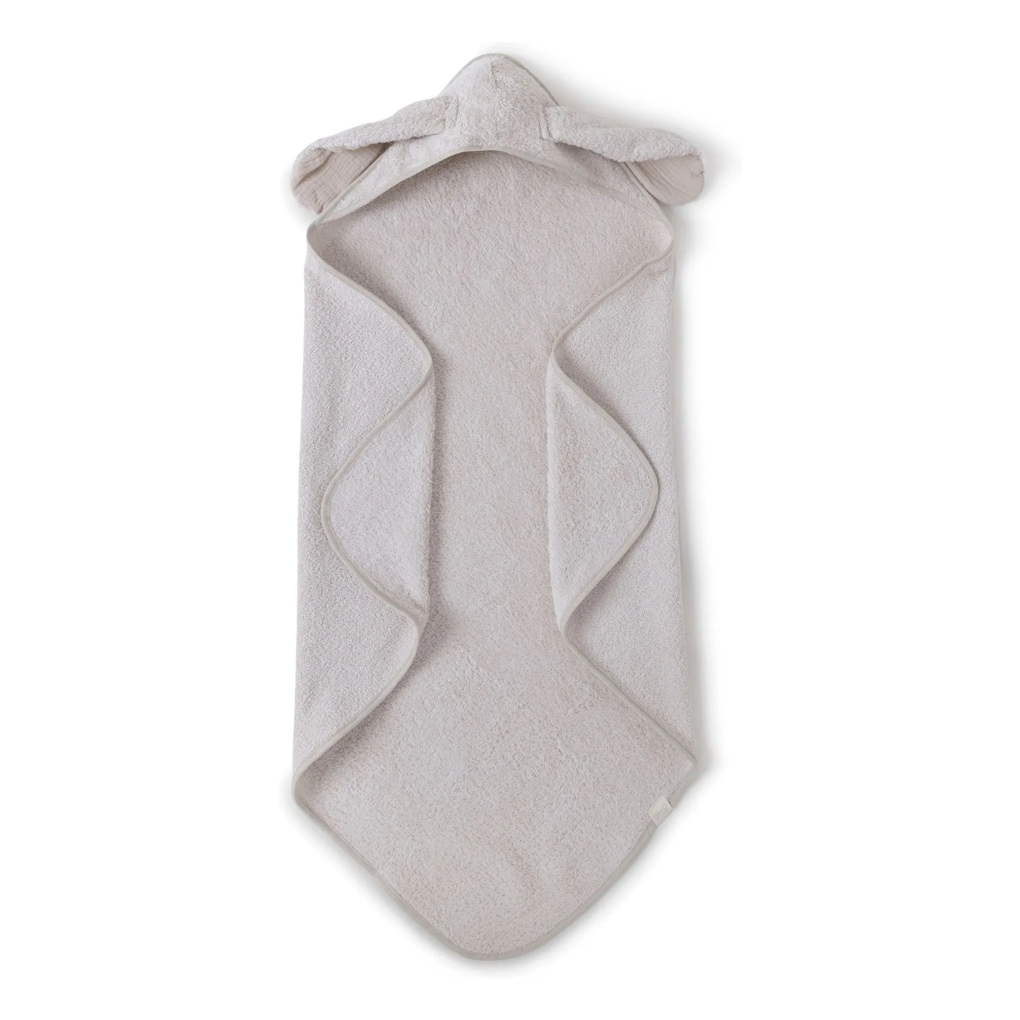 Babyshower Beige Bunny Bath Cape