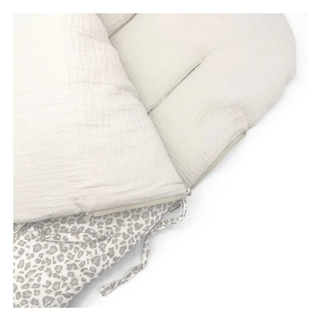 Nid d'ange Comfort Léopard | Ecru
