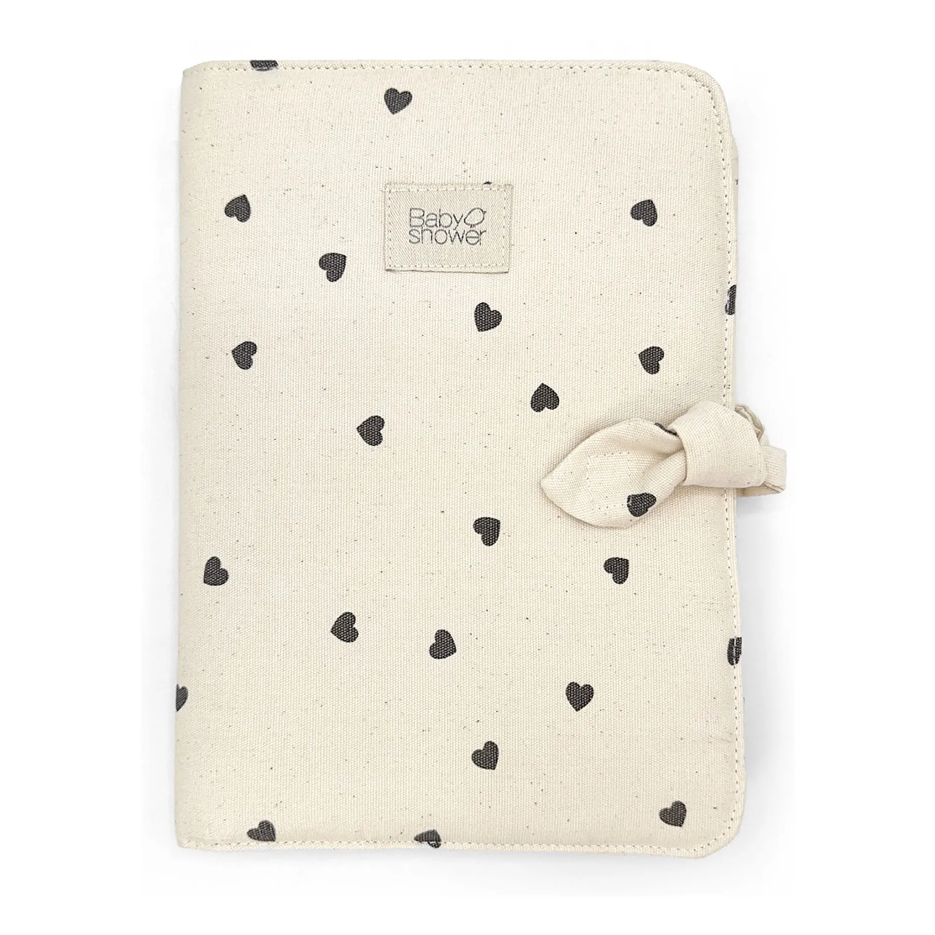 Babyshower - Protège carnet de santé Cœurs (Babyshower) - Couverture