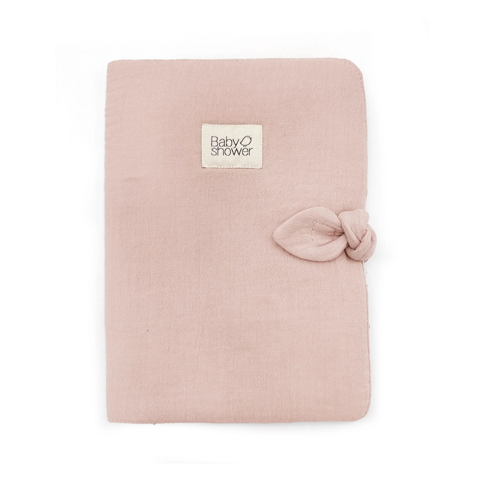 Babyshower Pale Pink Health Book Cover