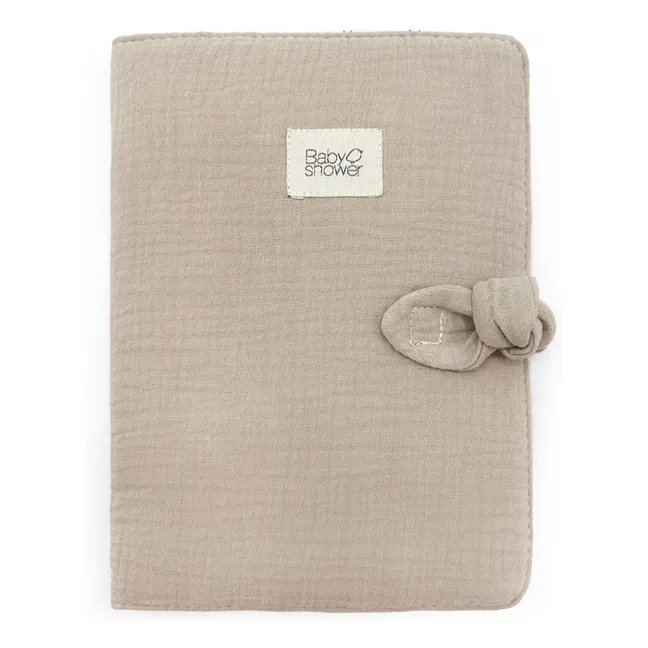 Portada del libro de salud | Beige