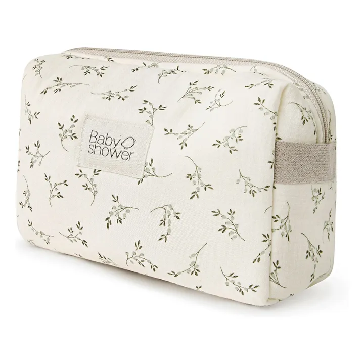 Borsa da bagno Camila Olive | Ecru- Immagine del prodotto n°0